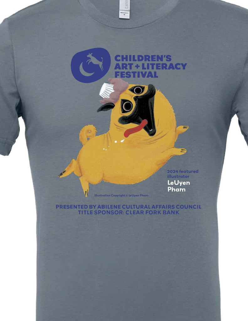 2024 - LeUyen Pham - CALF Itty-Bitty Pug T-Shirt