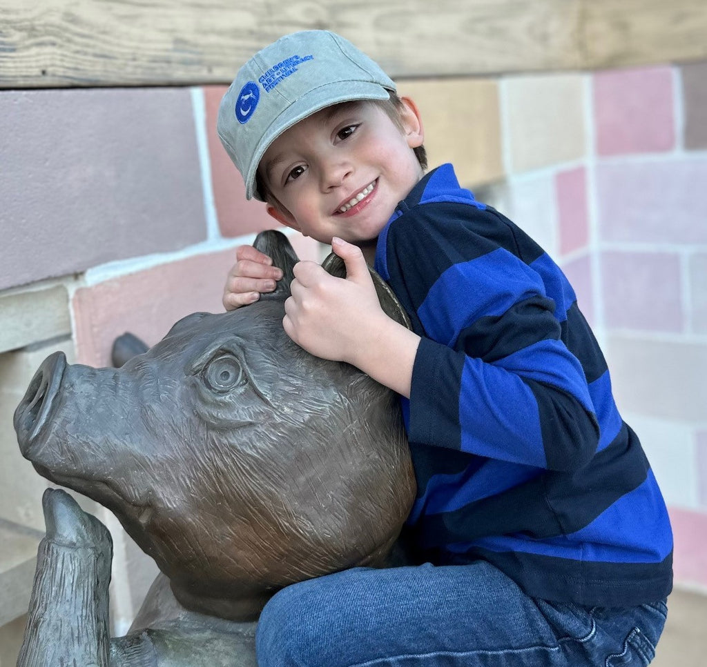 Child CALF Baseball Cap - Khaki