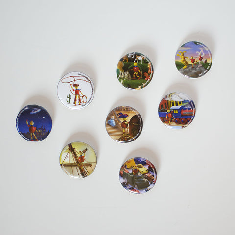 2013 - Walter Wick - CALF Button Set