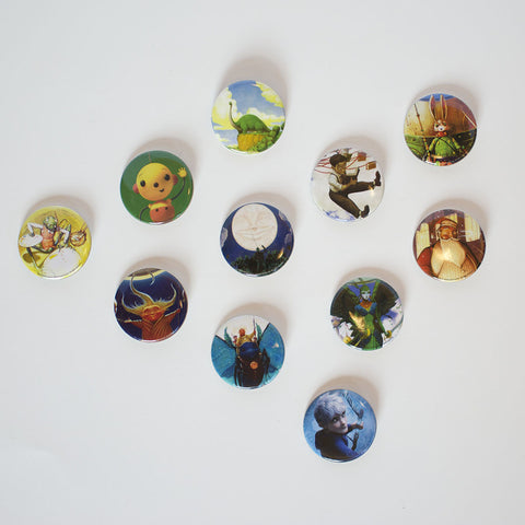 2014 - William Joyce - CALF Button Set