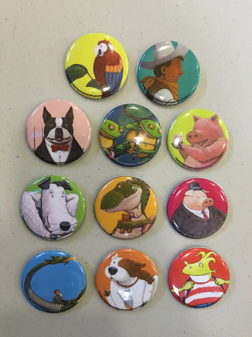 2016 - Mark Teague - CALF Button Set