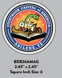 Storybook Capital Acrylic Magnet