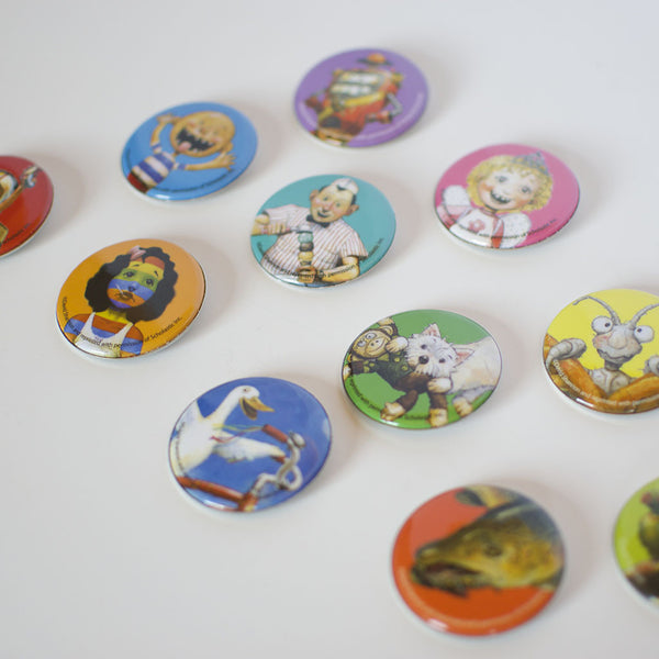 2015 - David Shannon - CALF Button Set